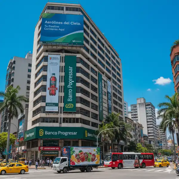 Publicidad exterior y móvil portapendones